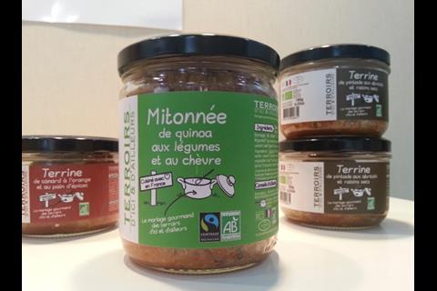 Quinoa simmered with vegetables and goat is one of eight products from Terroirs d'ici et d'ailleurs highlighted as particularly innovative by Sial’s award panel
